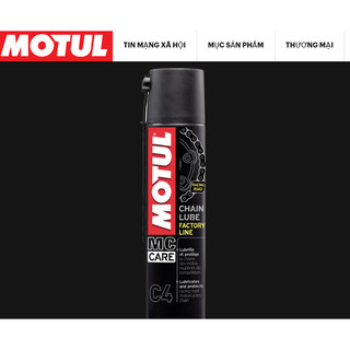 Chai xịt sên Motul Chain Lube Road C4 400ml