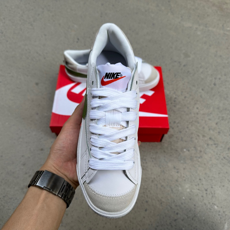 Giày thể thao Blazer Low Jum.bo Xanh Lá 1:1