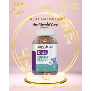 KẸO DẺO Healthy Care Kids GUMMY OMEGA 3 - Úc