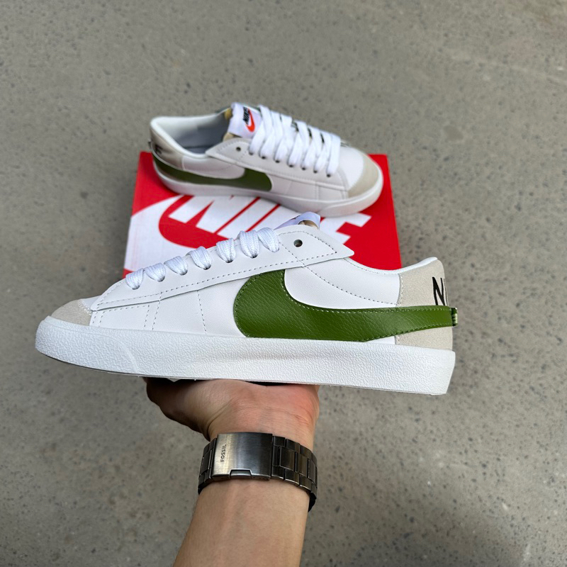 Giày thể thao Blazer Low Jum.bo Xanh Lá 1:1