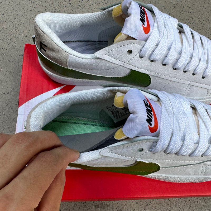 Giày thể thao Blazer Low Jum.bo Xanh Lá 1:1