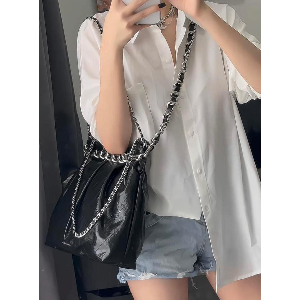 Túi hobo kẹp nách + đeo chéo nữ size 30cm *6cm*26cm CK2-40671449 đủ màu