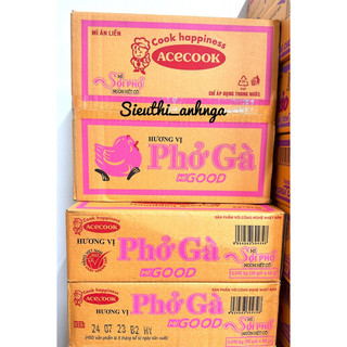 Mì Ăn Liền Phở Gà Gold Thùng 30 gói x 68g