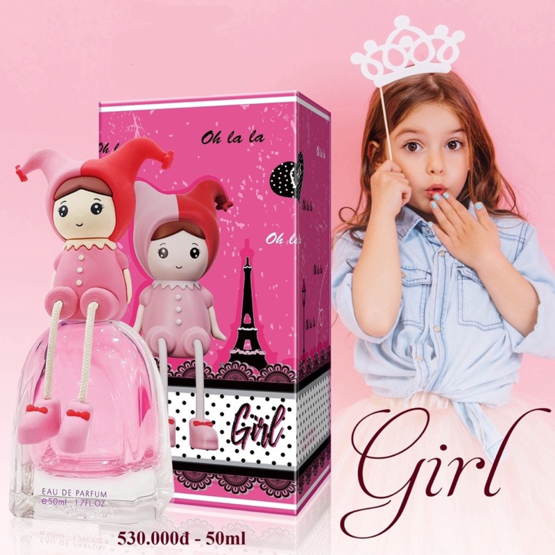 NƯỚC HOA BÉ GÁI GOOD CHAR.ME GIRL - NỮ TÍNH, NHẸ NHÀNG VÀ DỄ THƯƠNG (50ML)