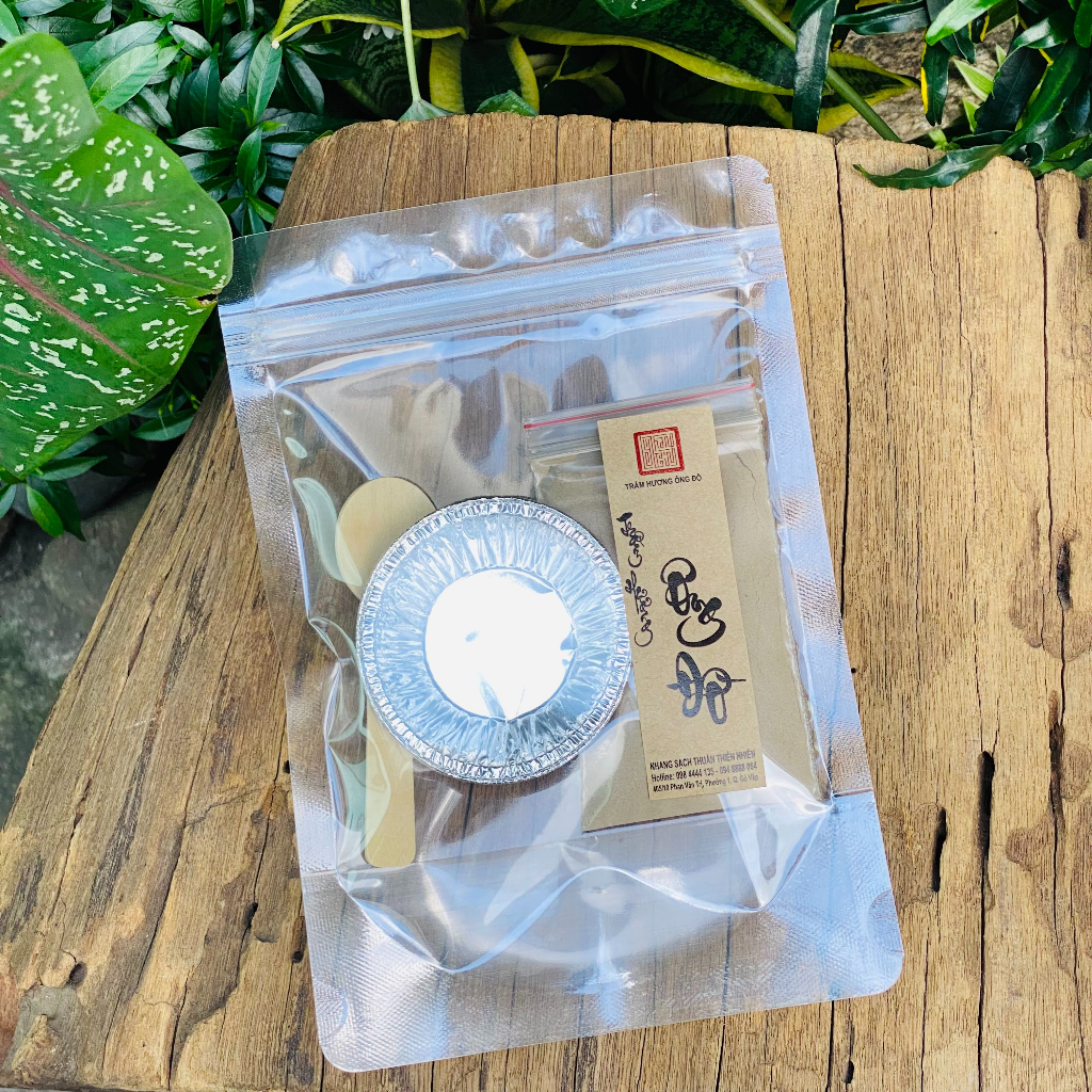 Combo Bột Trầm Hương Xông Nhà, Thanh Tẩy Không Khí Nhà Cửa Văn Phòng