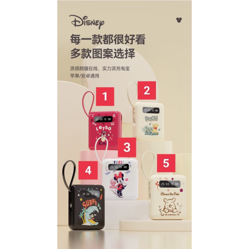 Sạc dự phòng Disney 10000mAh