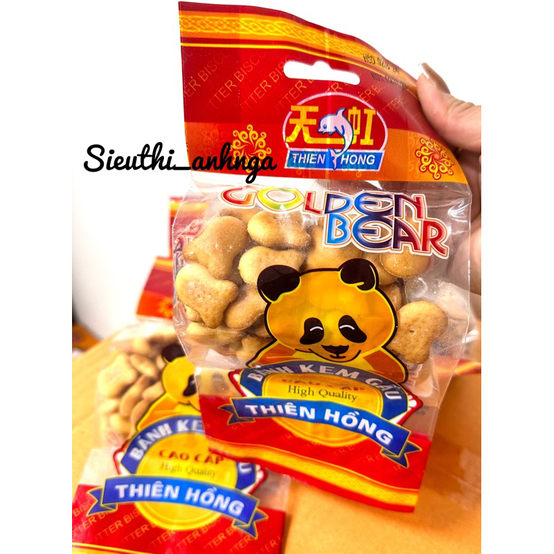 Bánh Kem Gấu Thiên Hồng Gói 700g/100g