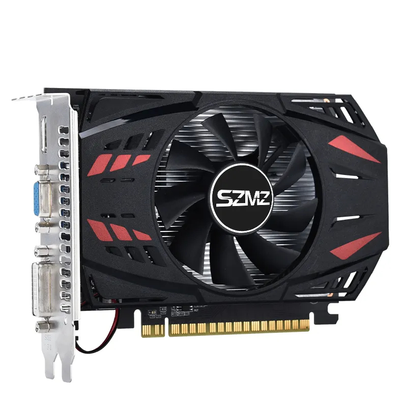 card màn hình 4GB GT730 New 100% full box 128Bit tương thích VGA, DVI, HDMI với quạt làm mát