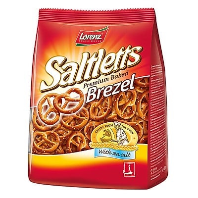 Bánh xoắn vị muối Brezel Lorenz Saltletts Brezel 150g