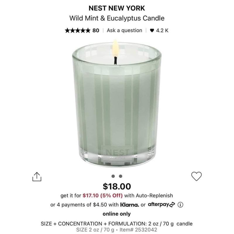 Set Nước Hoa Nữ + Nến Thơm NEST - Gift Sephora 3 Món