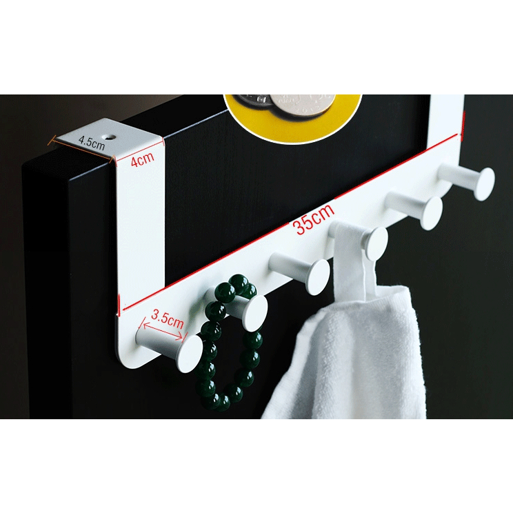 Thanh treo đồ gắn cánh cửa, Móc treo cửa, móc treo quần áo chính hãng IKEA