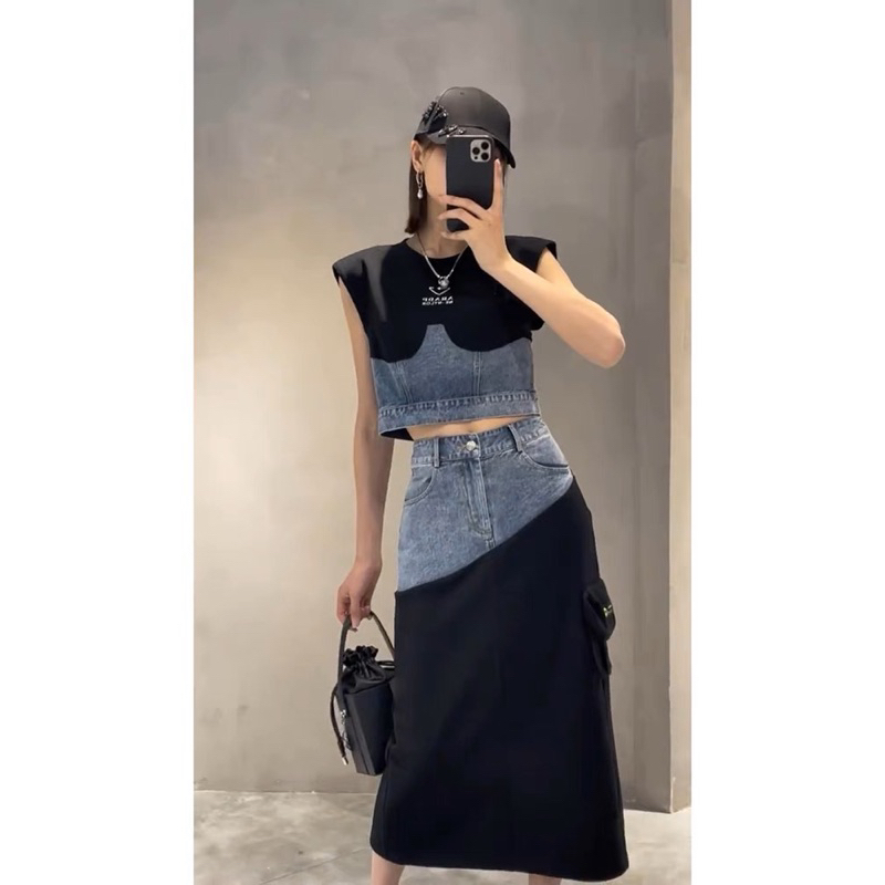 「MONMIN」 Quần áo bán phát trực tiếp Đ5