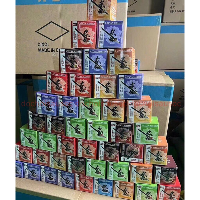 Đồ chơi mô hình lắp ráp hình kiếm Katana  lego kiếm Xinz lego kiếm Ninja