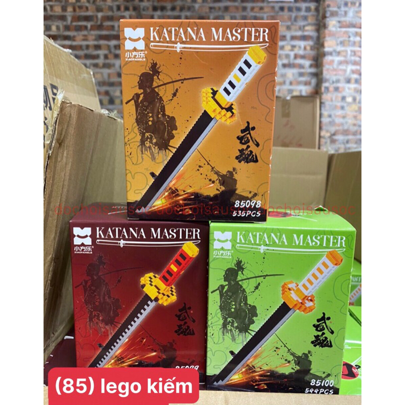 Đồ chơi mô hình lắp ráp hình kiếm Katana  lego kiếm Xinz lego kiếm Ninja