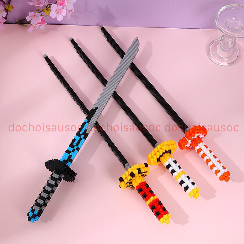 Đồ chơi mô hình lắp ráp hình kiếm Katana  lego kiếm Xinz lego kiếm Ninja