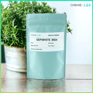 10-50g 𝗦𝗲𝗽𝗶𝘄𝗵𝗶𝘁𝗲 𝗠𝗦𝗛 hoạt chất làm trắng, giảm thâm - Nguyên liệu mỹ phẩm Chemielab
