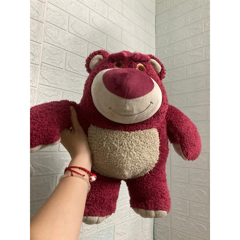 gấu dâu lotso chính hãng like new 40cm