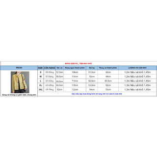 RN394_Rập giấy may áo khoác nữ