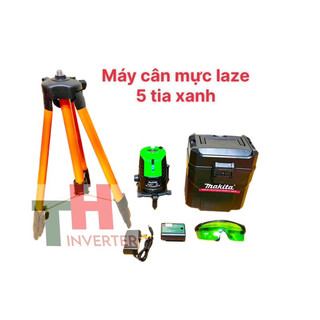Máy cân mực cân bằng 5 tia xanh laser Makita