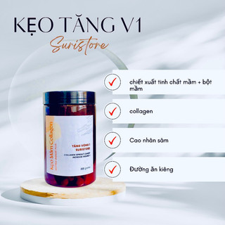 KẸO TĂNG VÒNG 1, VIÊN KẸO MẦM COLLAGEN MOTREE BIGSIZE