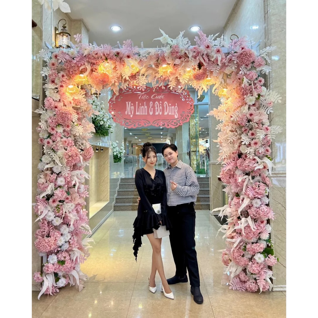 VÁY ĐẦM BODY DÁNG A PHỐI BÈO DÀI TAY LOE TGFASHION