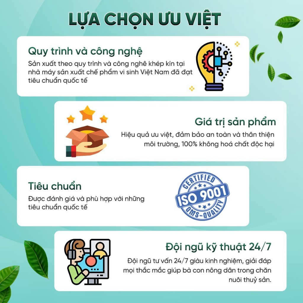 Men lợi khuẩn đường ruột siêu đặc HG PRO - hỗ trợ tiêu hóa cho tôm cá, thủy sản