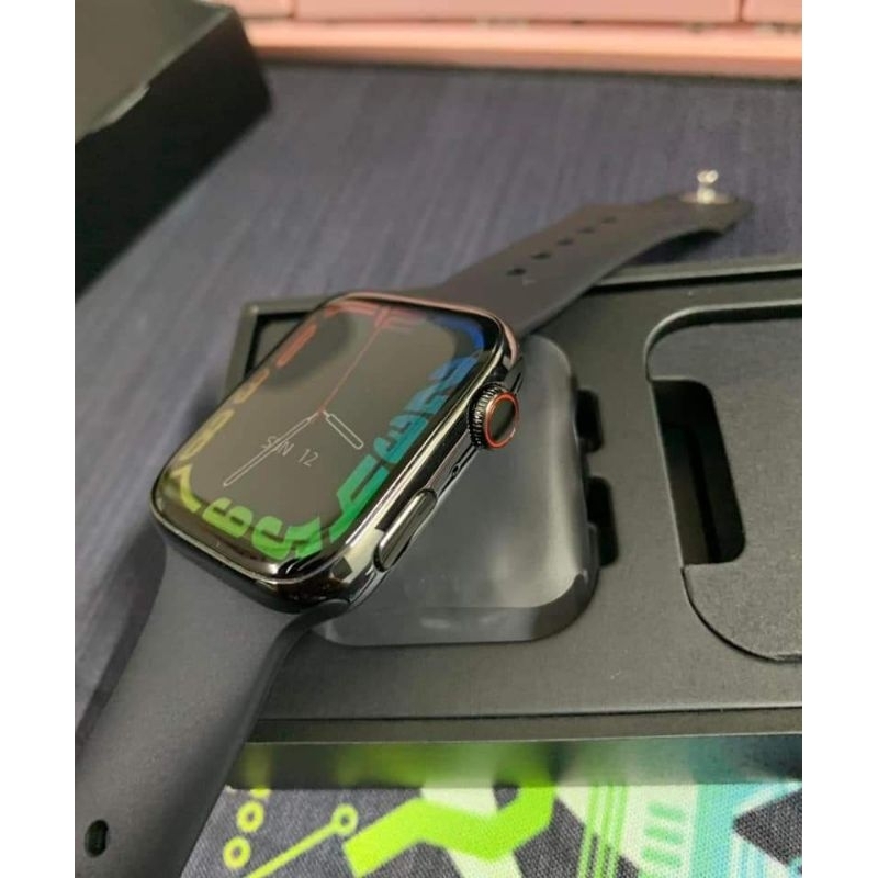 Đồng hồ thông minh Smart Watch Cảm ứng mượt seri8 full chức năng : nghe gọi, đổi hình nền, đo sức khỏe nhịp tim...