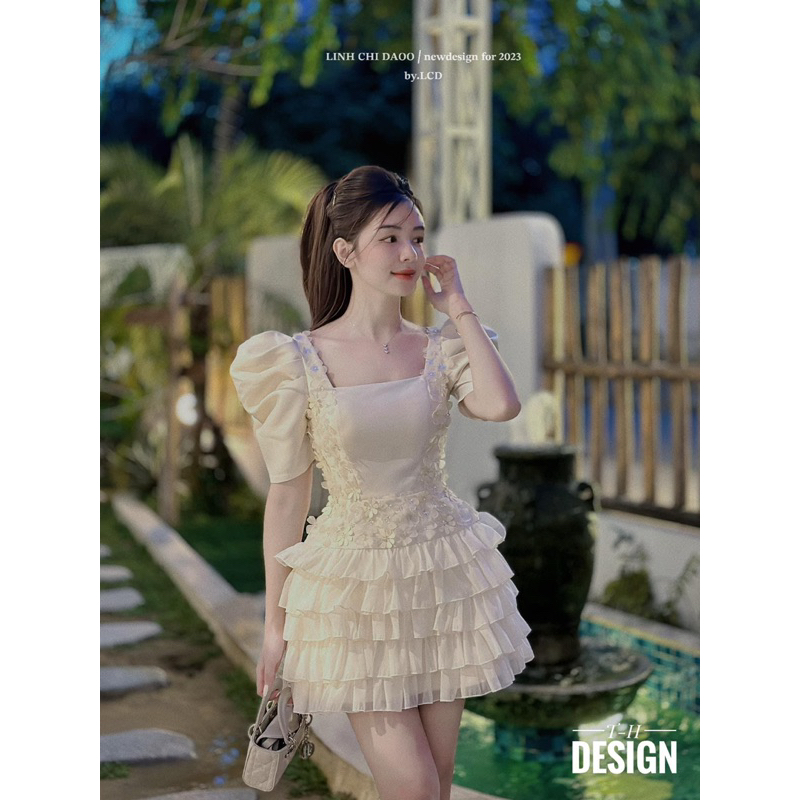 Váy tacta bèo hoa L1