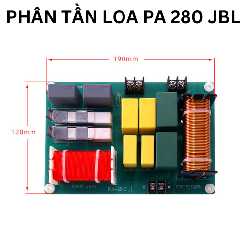 PHÂN TẦN PA 280 CHUYÊN LẮP LOA FULL JBL CỰC GẤU