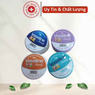 Kem nẻ Vaseline Family, dưỡng ẩm - giảm nẻ da từ thảo dược, ngăn ngừa khô da