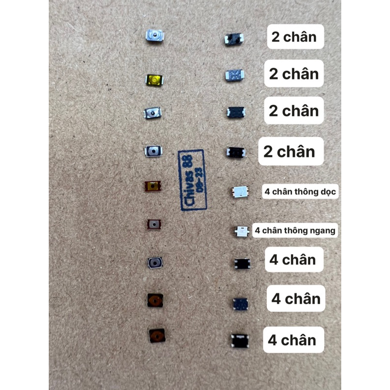 Công tắc các dòng máy