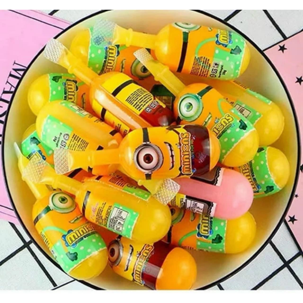 Thạch trái cây Minion Fruit Pudding gói 840g nhiều vị - ăn vặt INCO