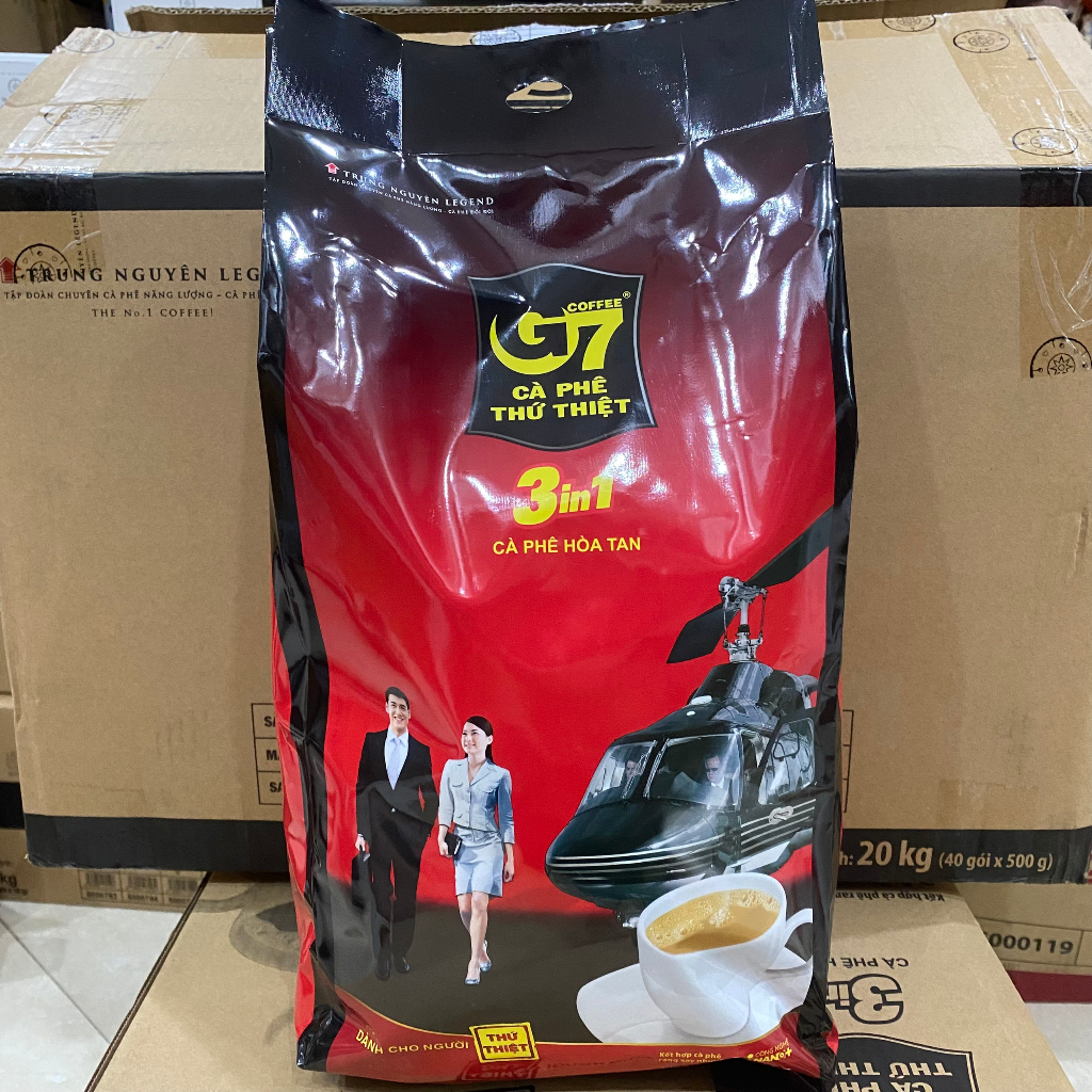 Cà Phê Sữa Hoà Tan G7 3in1 Bịch 100 gói / Bịch 50 gói