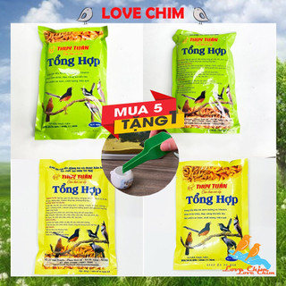 Cám chim tổng hợp Thúy Tuấn, Thức ăn cho chim chào mào,chích chòe,họa mi LOVECHIM