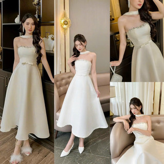 Đầm đi tiệc chuỗi đá cao cấp Queen Dress