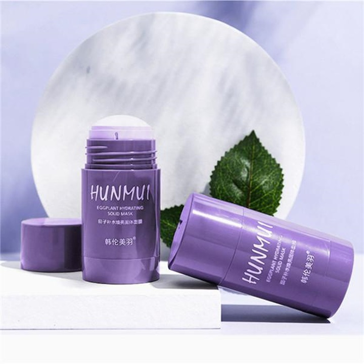 Mặt nạ cà tím dạng lăn giảm mụn đầu đen làm sáng da EGGPLANT MENSIQI STICK – XQ908 [Lẻ-Sỉ]