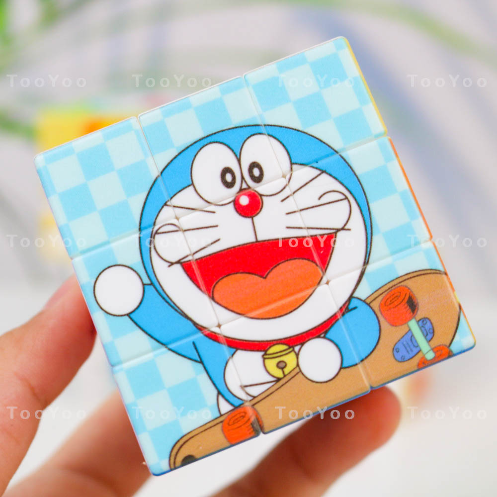 Rubik 3x3 hình Doraemon dễ thương cute TooYoo BK00230