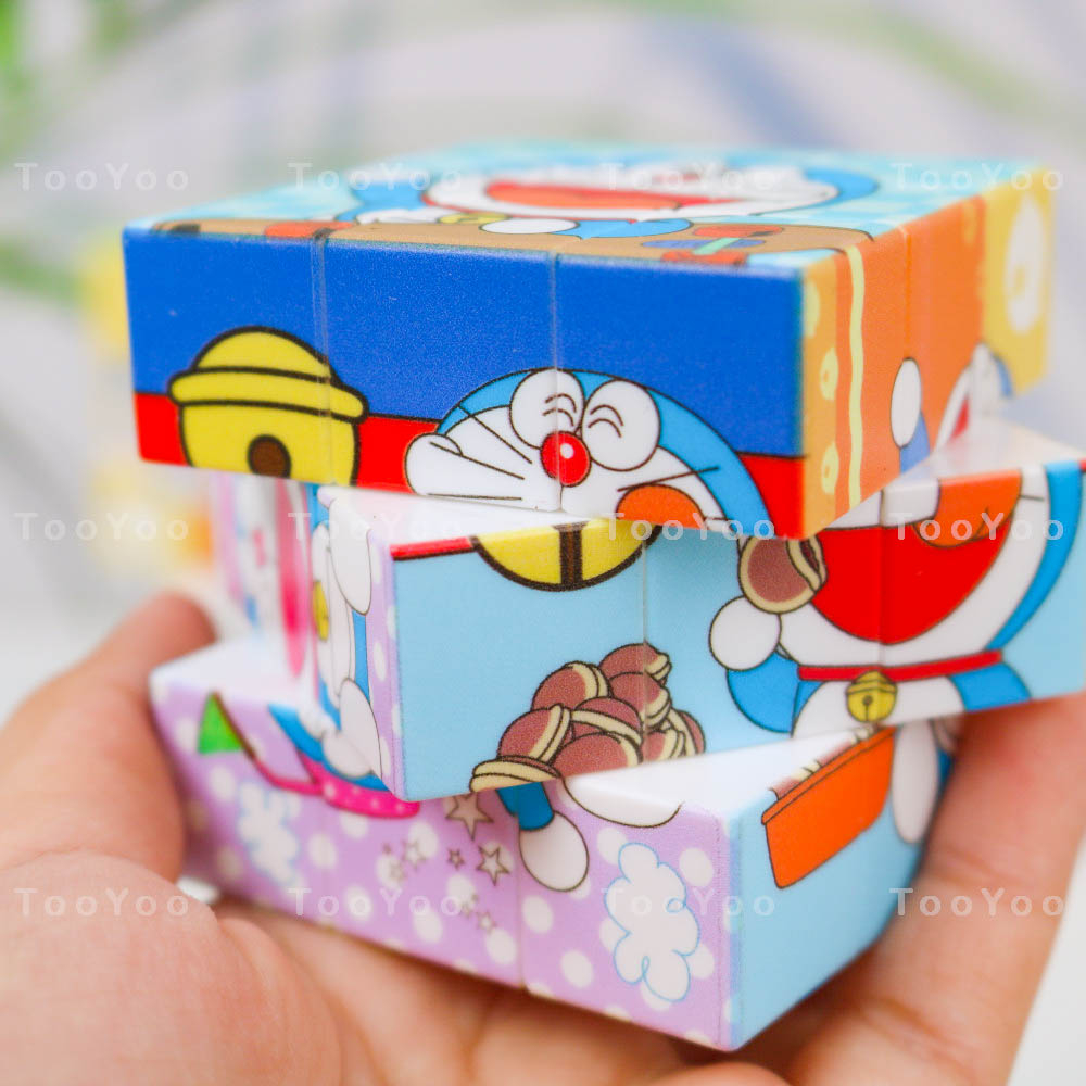 Rubik 3x3 hình Doraemon dễ thương cute TooYoo BK00230