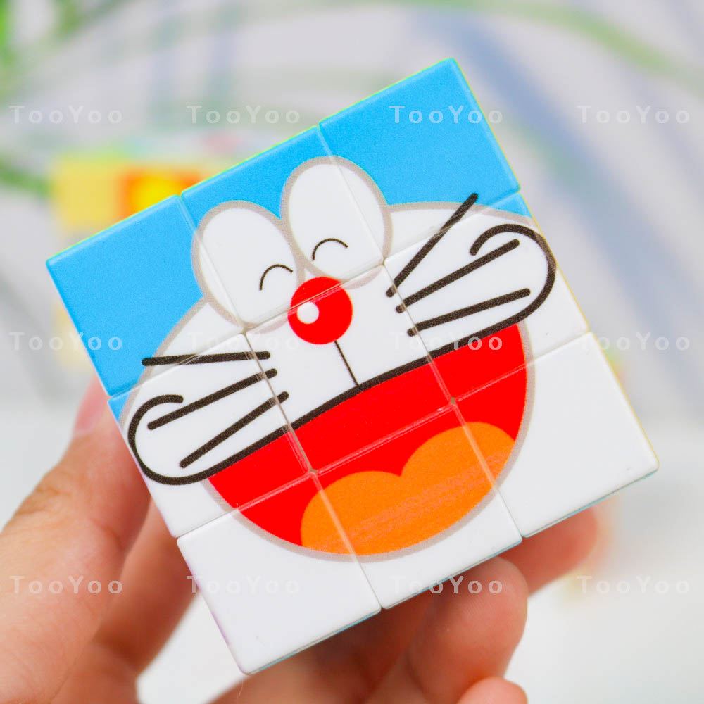 Rubik 3x3 hình Doraemon dễ thương cute TooYoo BK00230