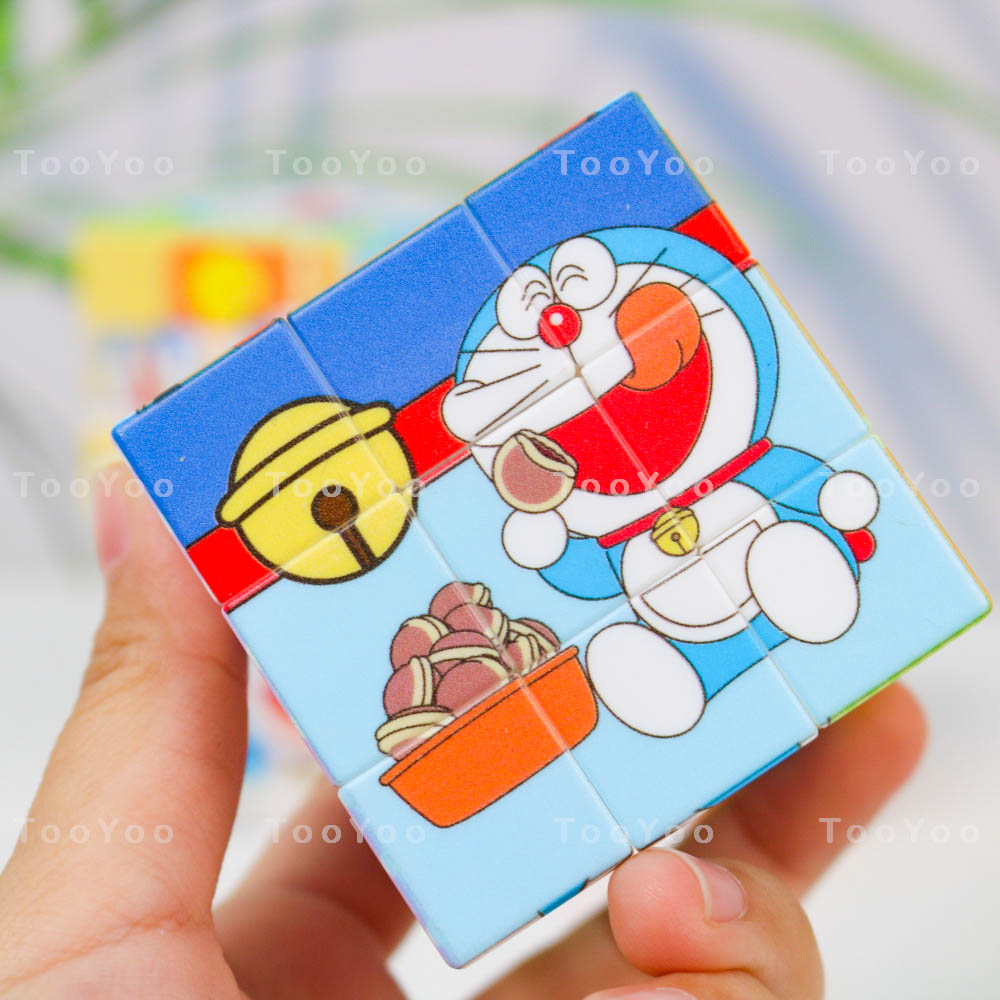 Rubik 3x3 hình Doraemon dễ thương cute TooYoo BK00230
