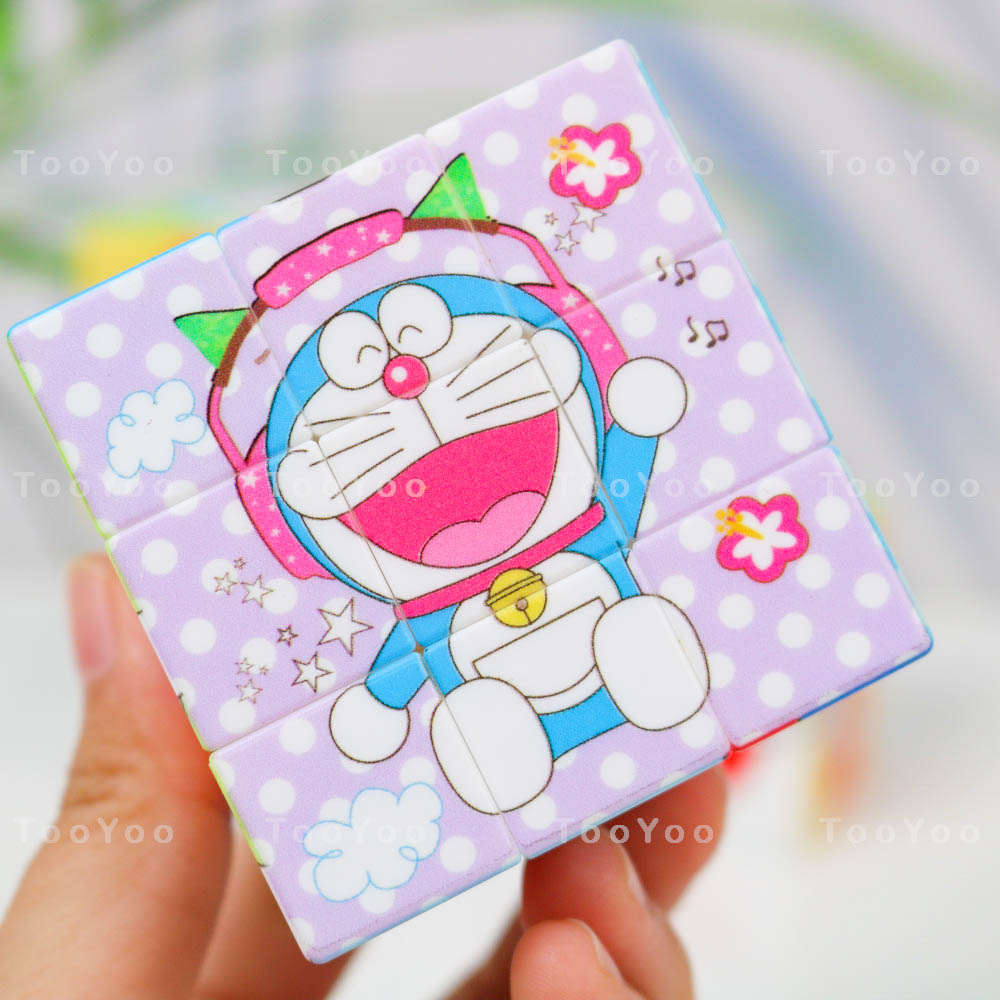 Rubik 3x3 hình Doraemon dễ thương cute TooYoo BK00230
