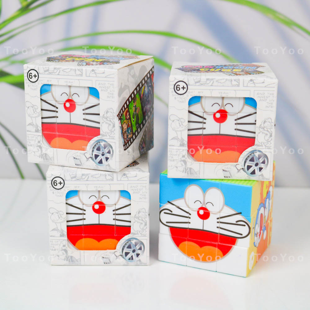 Rubik 3x3 hình Doraemon dễ thương cute TooYoo BK00230