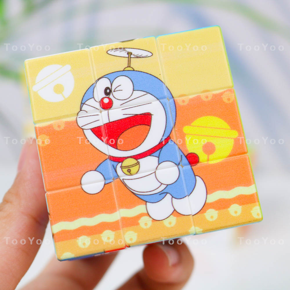 Rubik 3x3 hình Doraemon dễ thương cute TooYoo BK00230