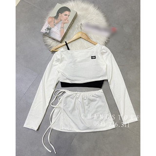 Set bikini 4 món mặc nhiều kiểu siêu siêu xinhhh ( hình thật shop chụp )