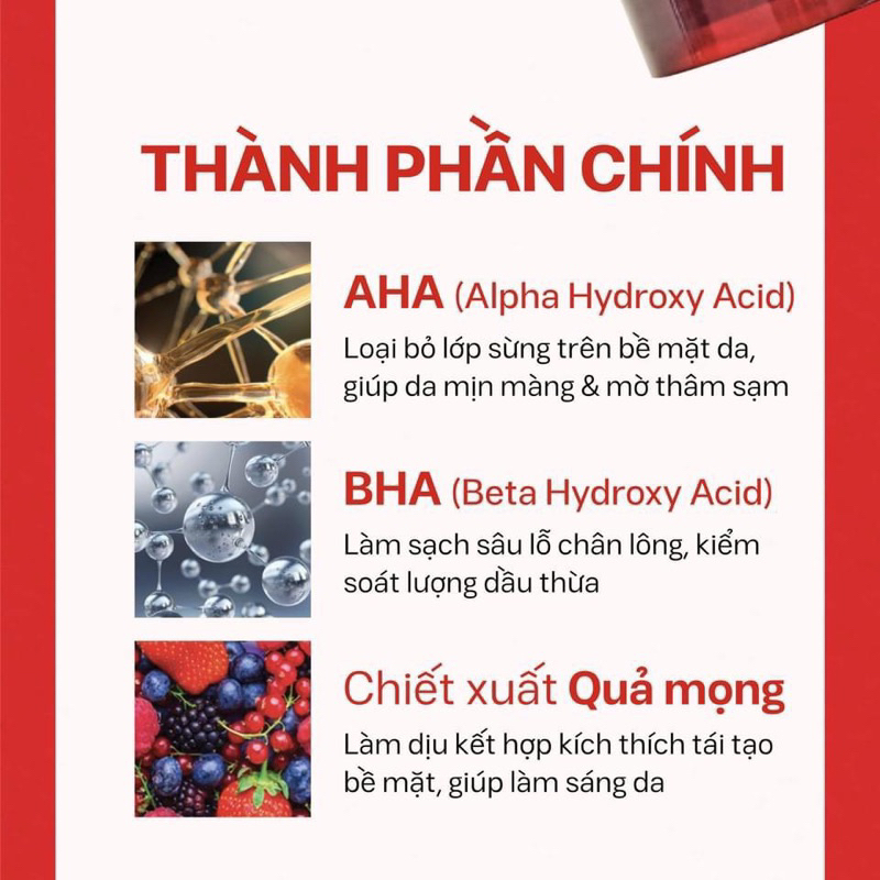 Tinh chất Red Peel Tingle Serum So Natural phiên bản cải tiến 11ml