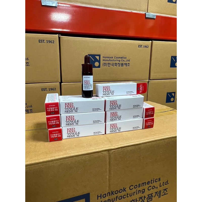 Tinh chất Red Peel Tingle Serum So Natural phiên bản cải tiến 11ml