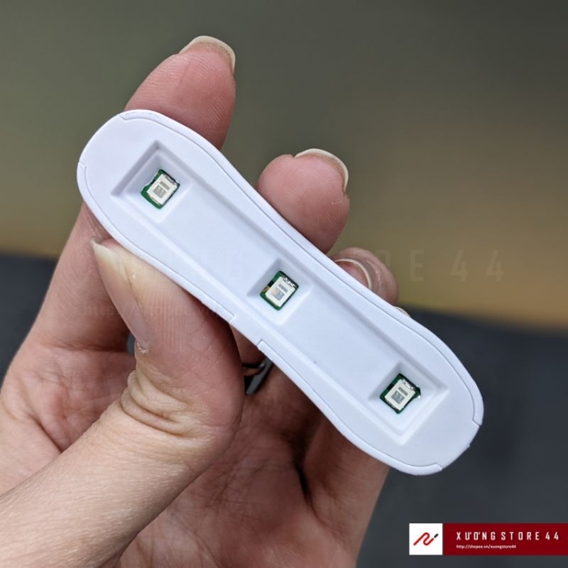 Đèn LED UV mini 3W chân cắm Type C + Micro làm khô gel sơn móng tay, dán kính cường lực