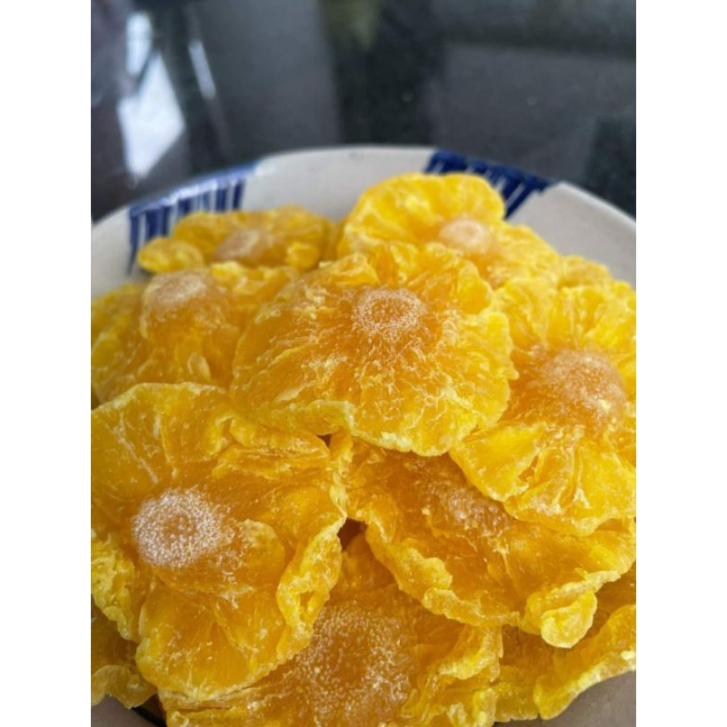 1kg thơm sấy dẻo/thơm sấy dẻo muối ớt - Kho sỉ ăn vặt Iyesfood