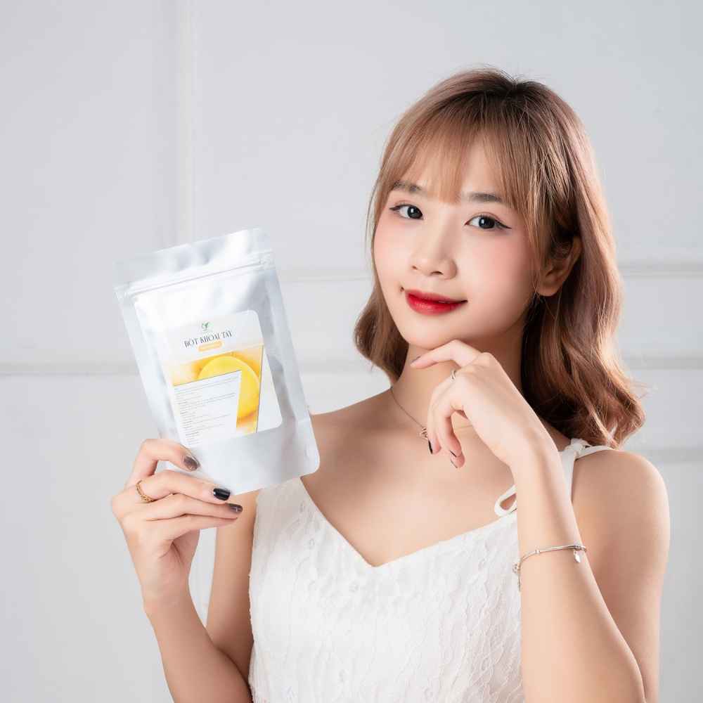 Bột Khoai Tây đắp mặt nạ hữu cơ Leosia nguyên chất 100G | 100% Organic