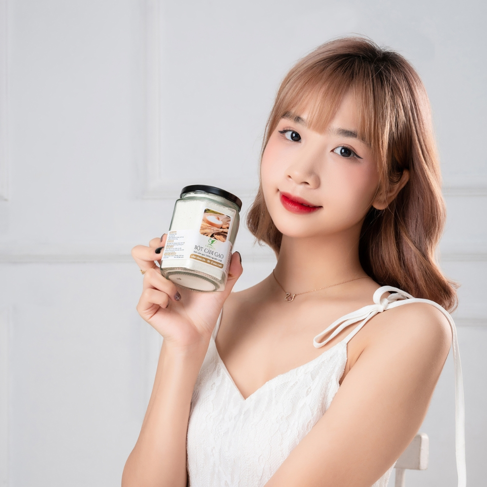 Bột cám gạo Leosia nguyên chất 140G | 100% Hữu cơ